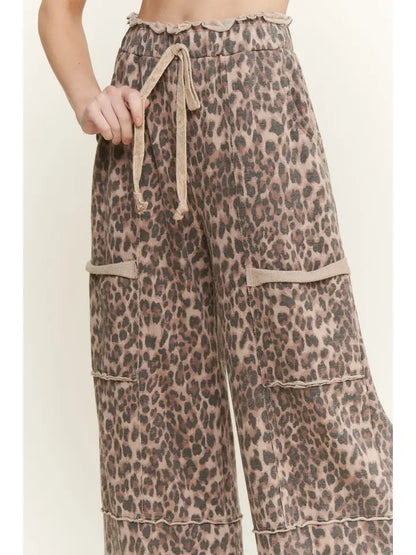 Boho Pants - Leopard Print