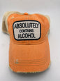 Absolutely Contains Alcohol - Ball Cap