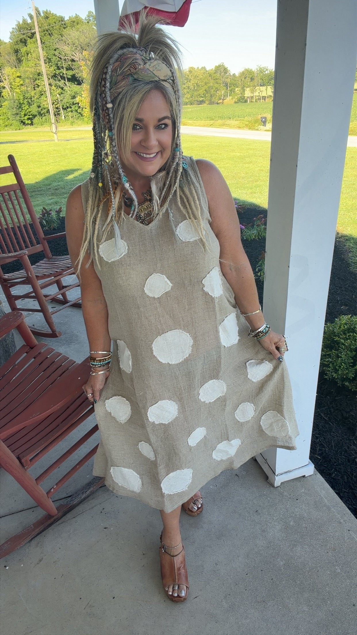 Polka Dot Picnic Dress