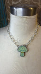 Mushroom choker Necklace FINAL SALE