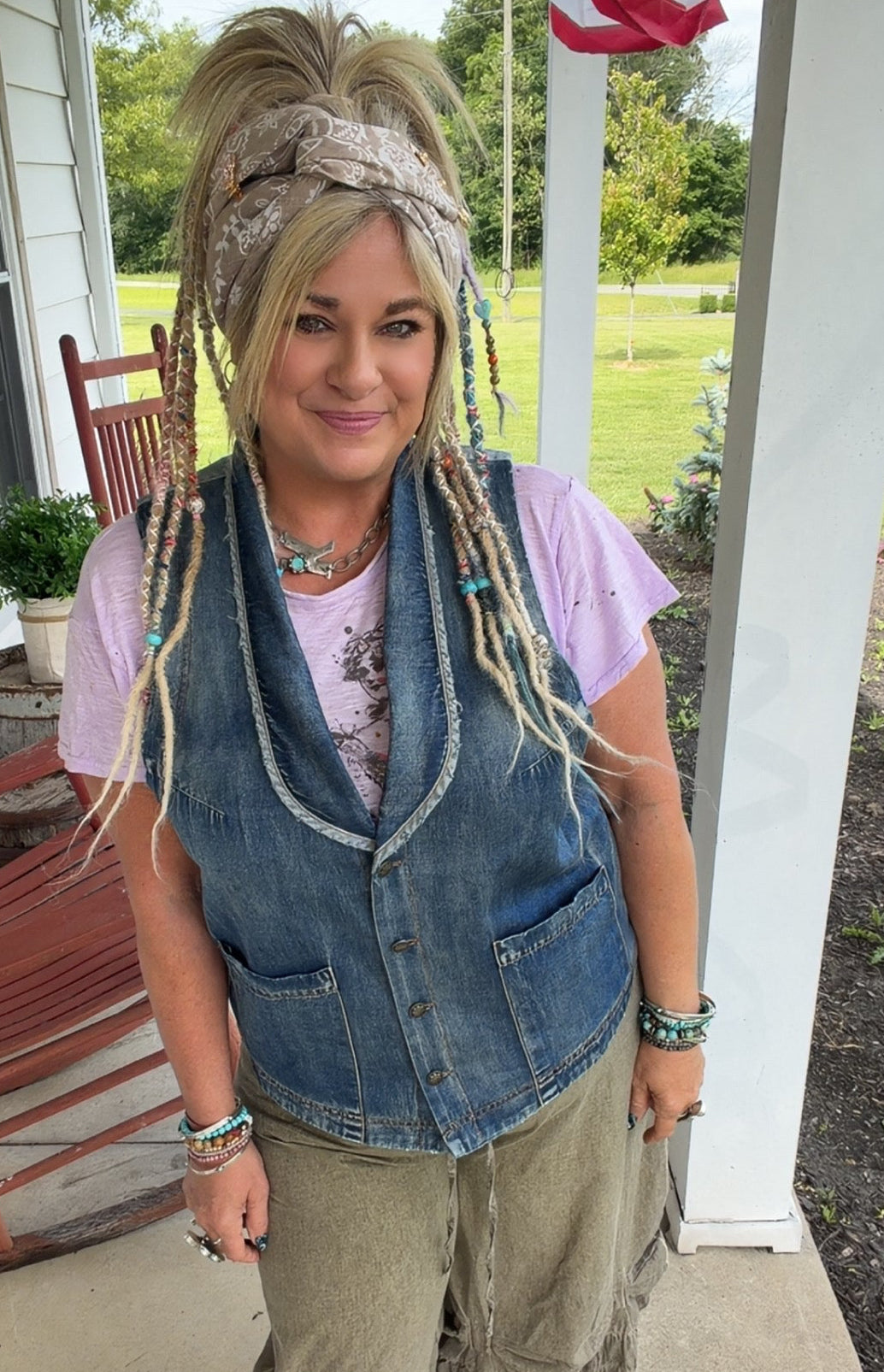 Spellbound Vest - Medium Chambray