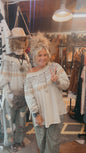 Just Sayin' Off The Shoulder top