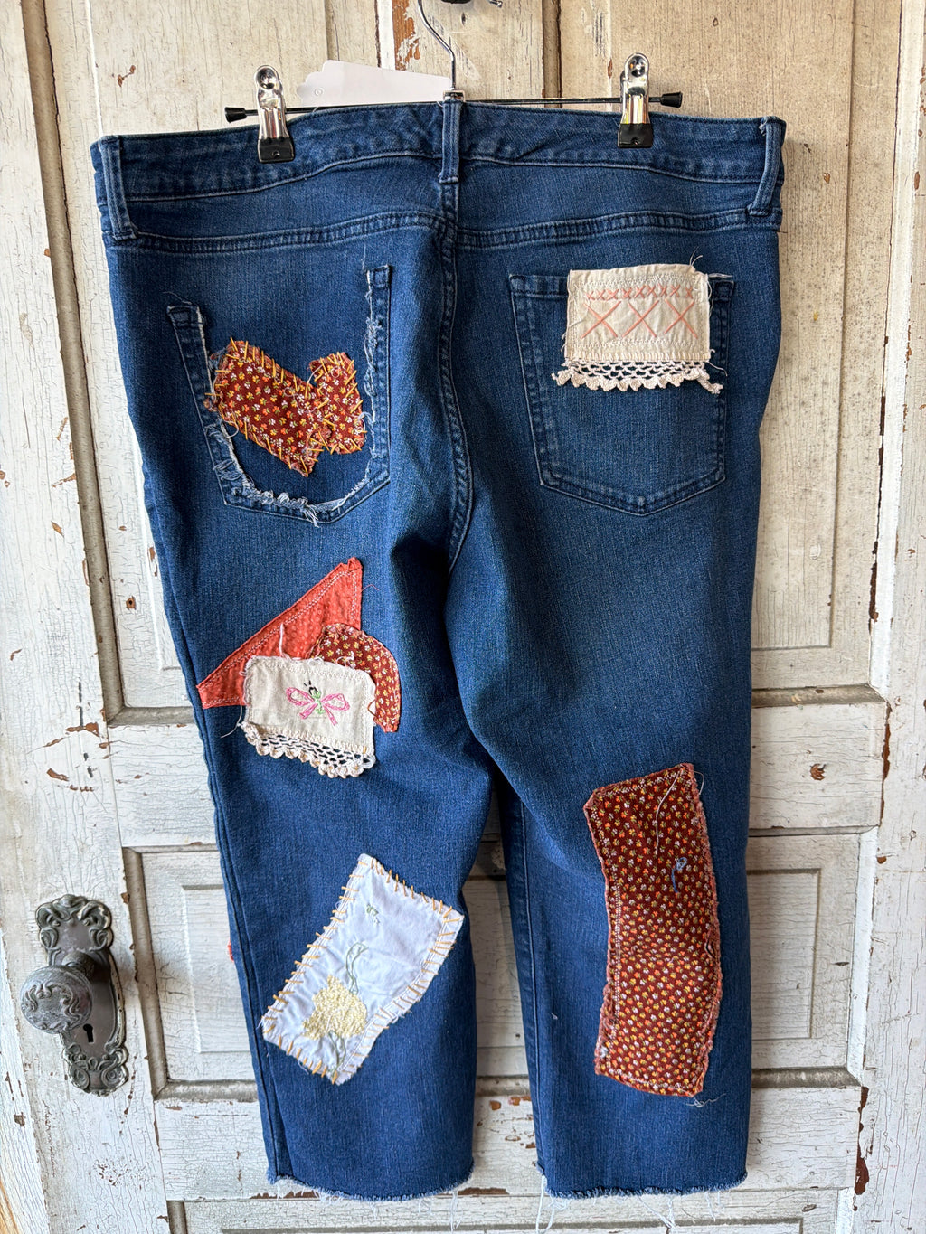 Autumn Heirloom Patchwork Jeans