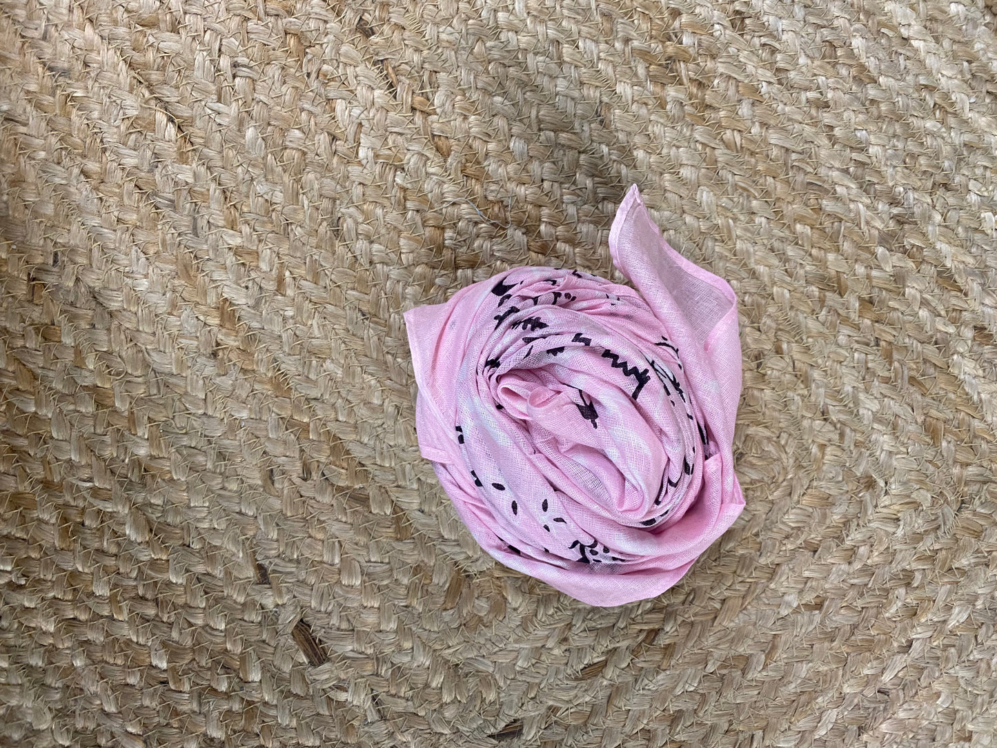 Oversized Bandana -Distressed