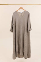 V neck Long dress