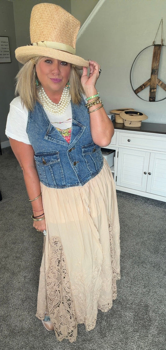 Whispering Willow Vest Duster