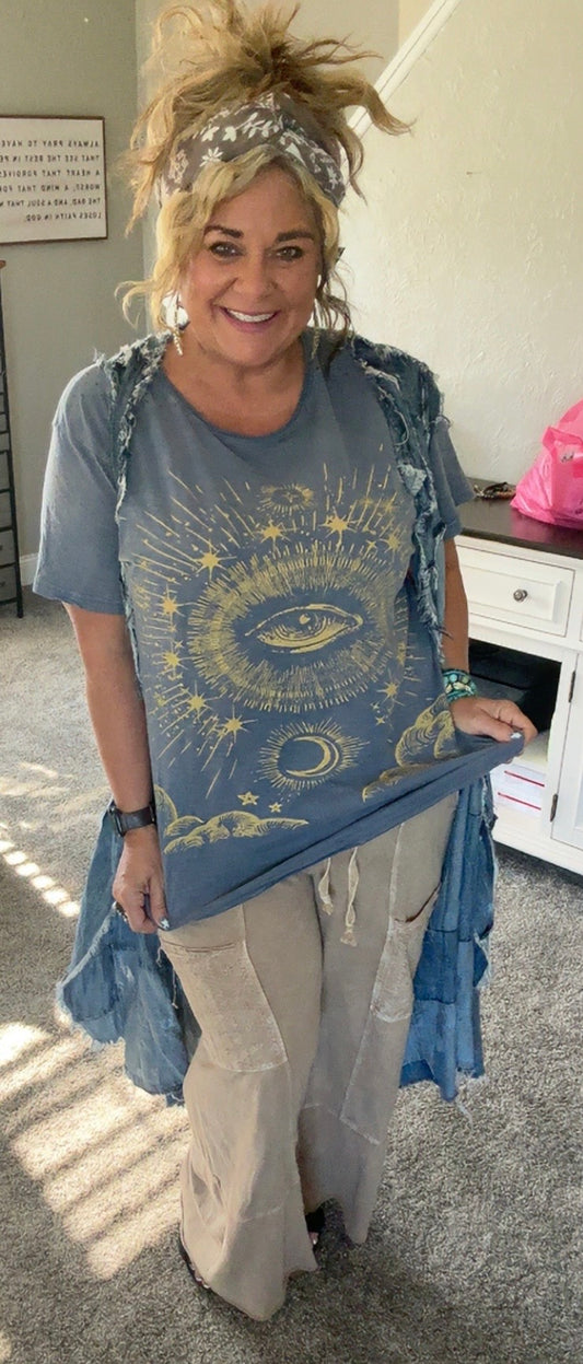 Moon Dance Tee -Evil Eye