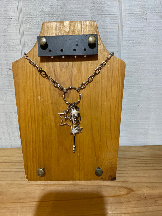 Bling Ring Star Cluster Pendant