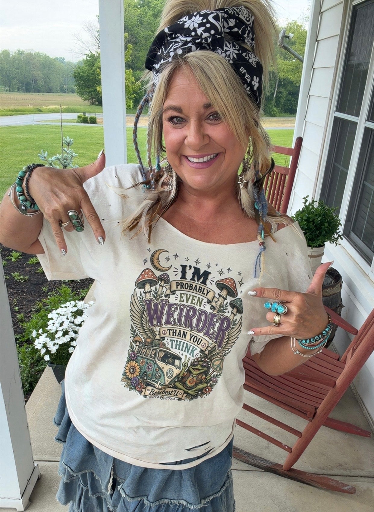 BthebestU Tee - I'm Probably Even Weirder