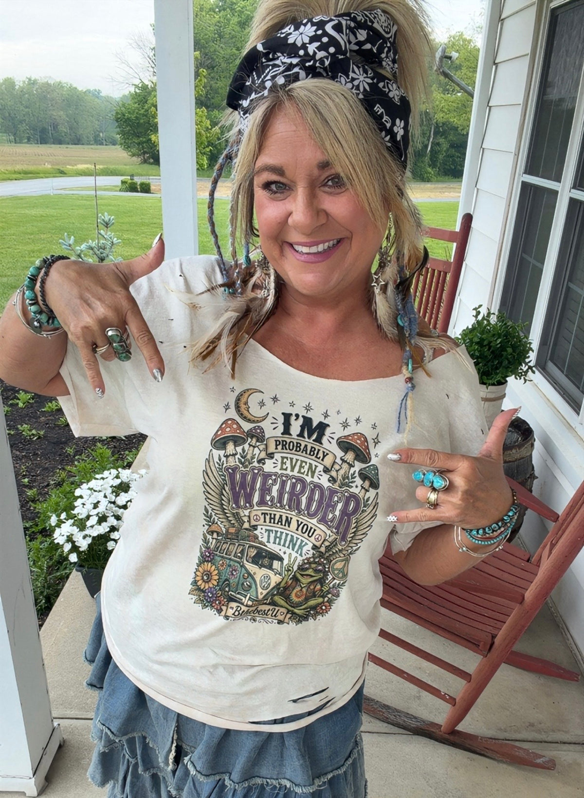 BthebestU Tee - I'm Probably Even Weirder