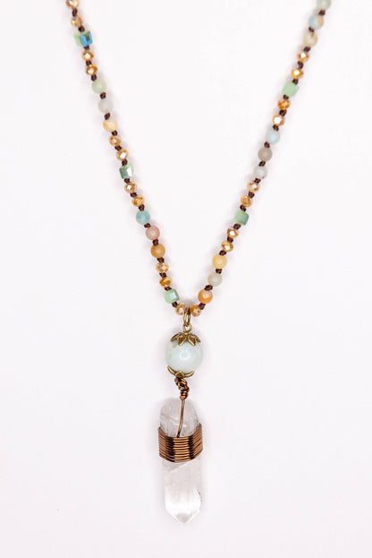Suri Necklace in Amazonite FINA LSALE