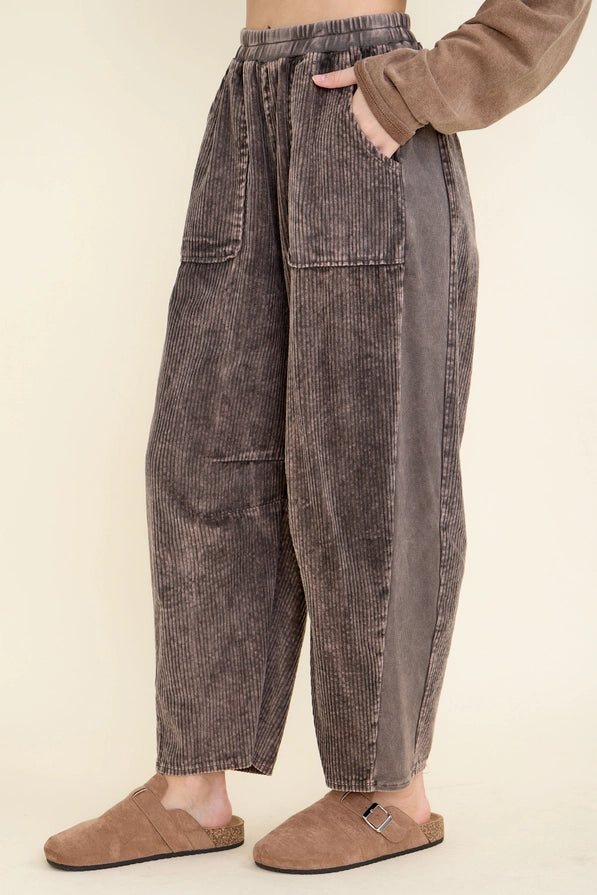 Boho Pants -  Everyday Corduroy Barrel