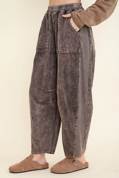 Boho Pants -  Everyday Corduroy Barrel