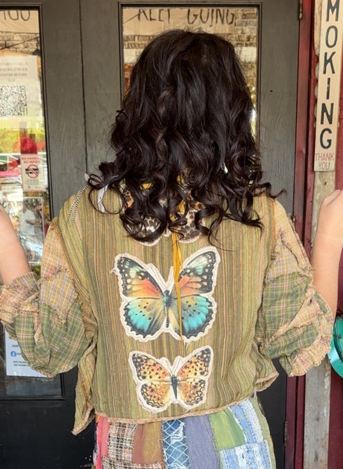 Button Butterfly Jacket