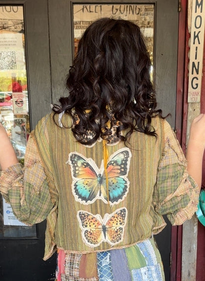 Button Butterfly Jacket