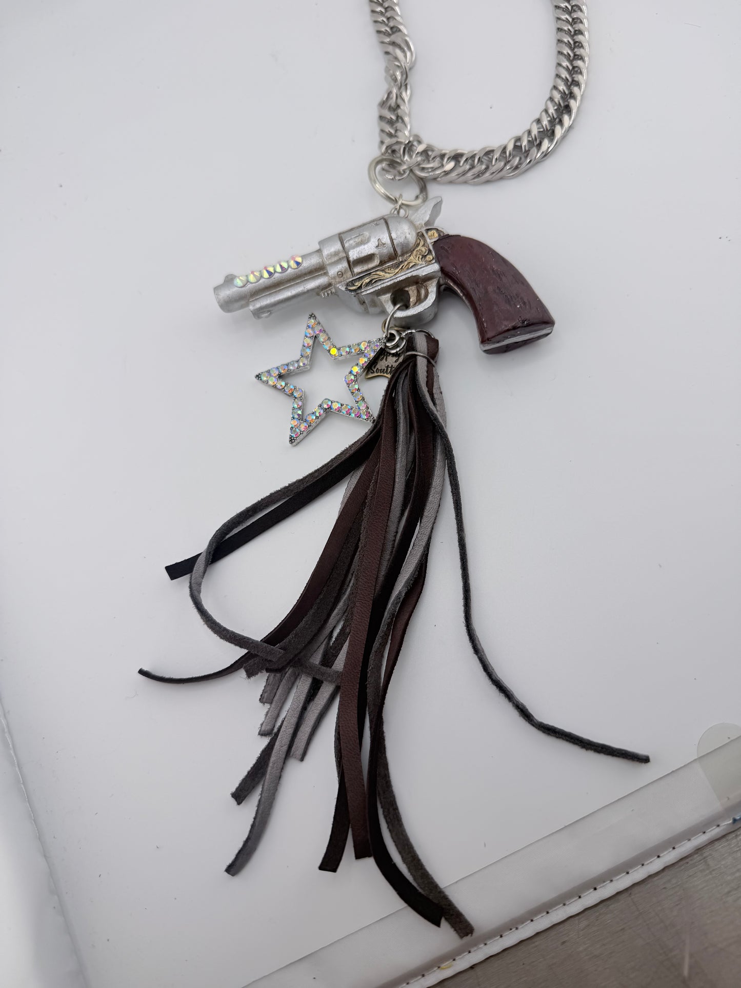 Trigger & Tassels Necklace FINAL SALE