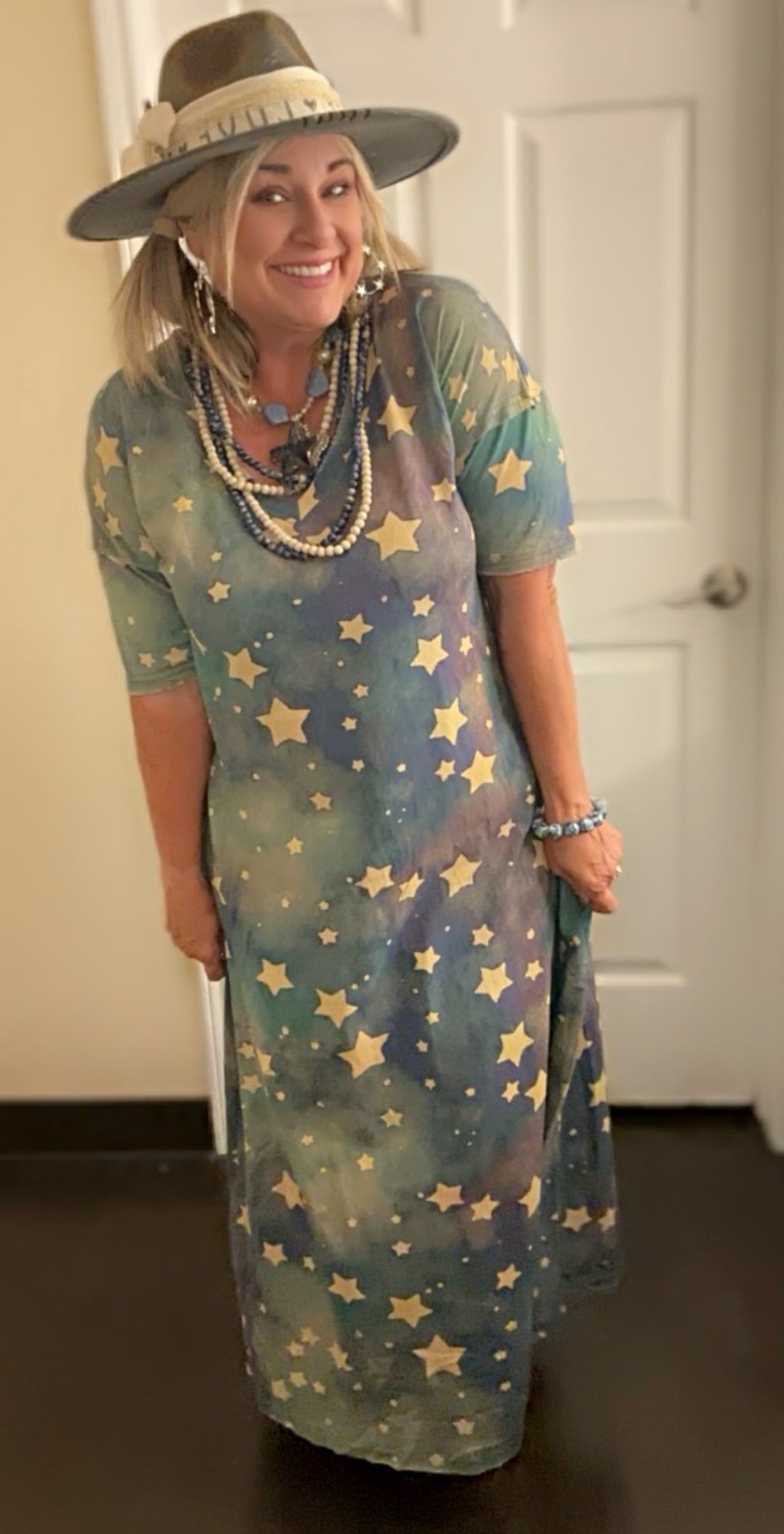 Star T-shirt Dress