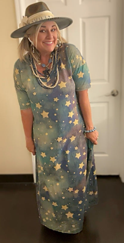 Star T-shirt Dress