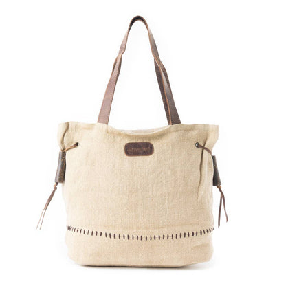 Sel de Mer Gathered Strap Tote Bag