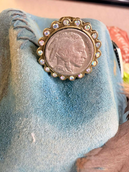 Indian Head Coin Ring - FINAL SALE