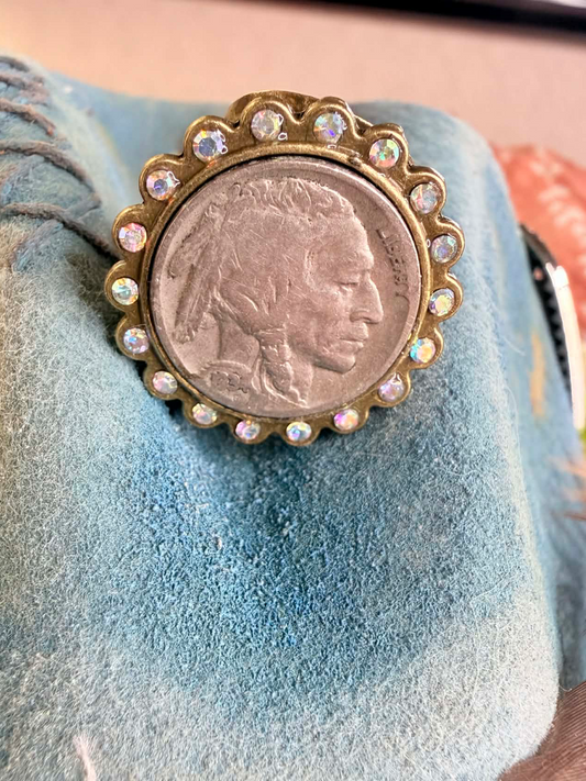 Indian Head Coin Ring - FINAL SALE