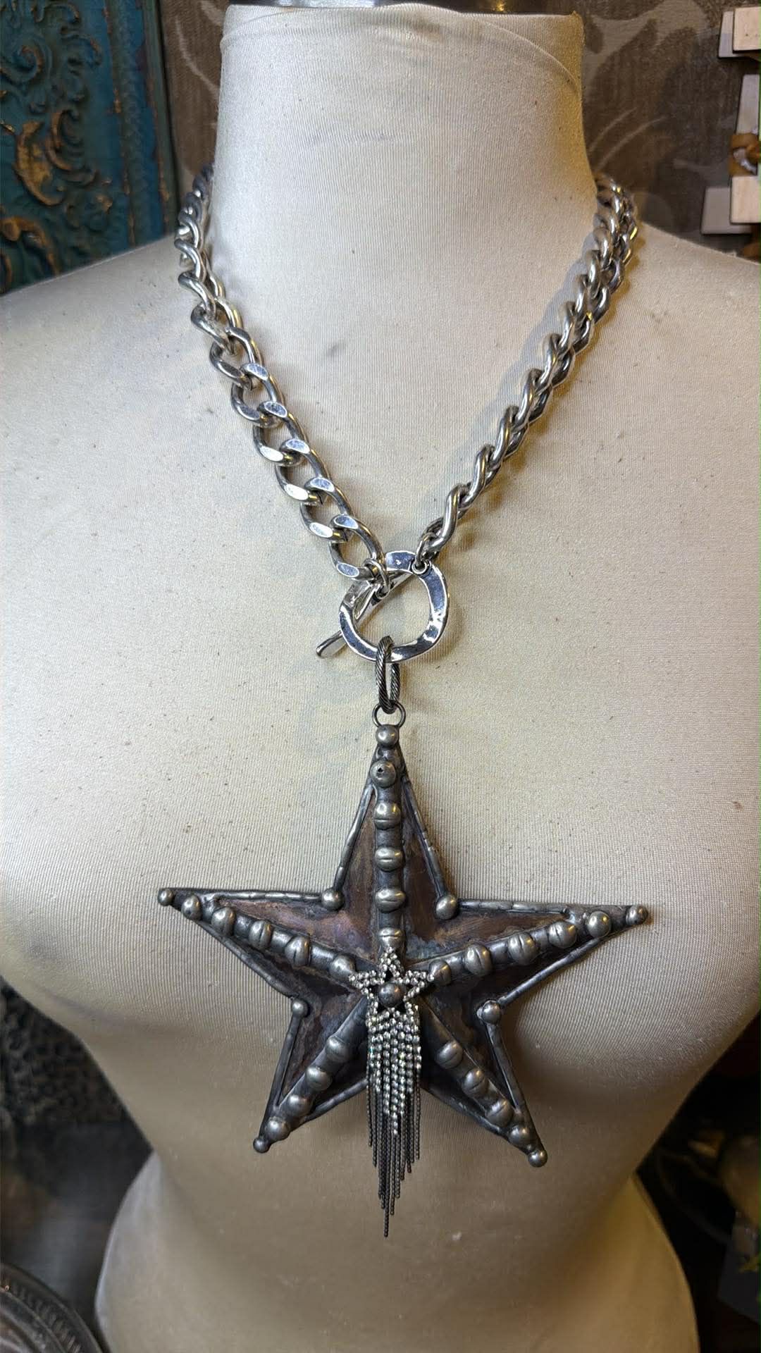 Large Star Necklace FINAL SALE