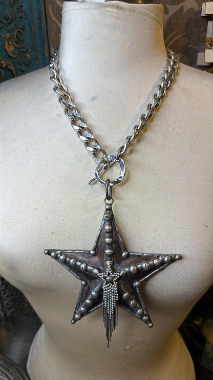 Large Star Necklace FINAL SALE