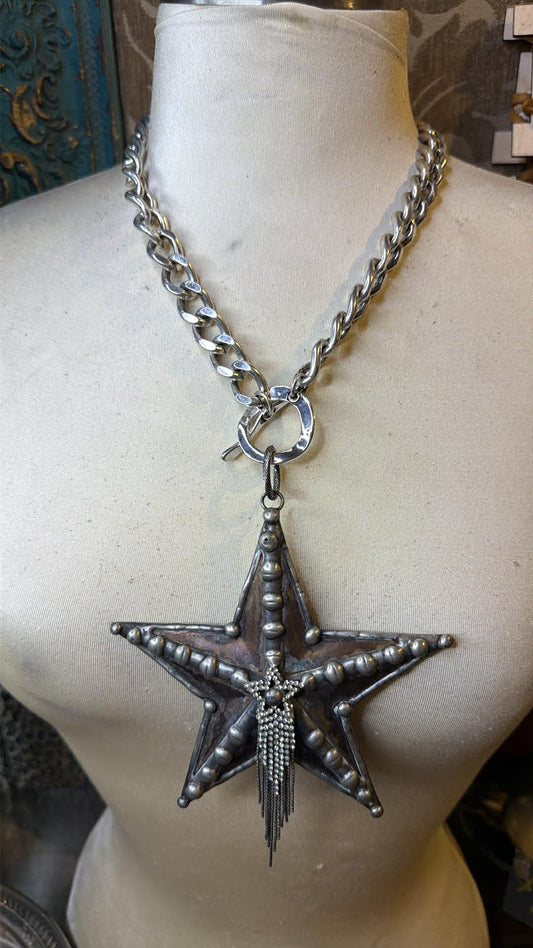 Large Star Necklace FINAL SALE