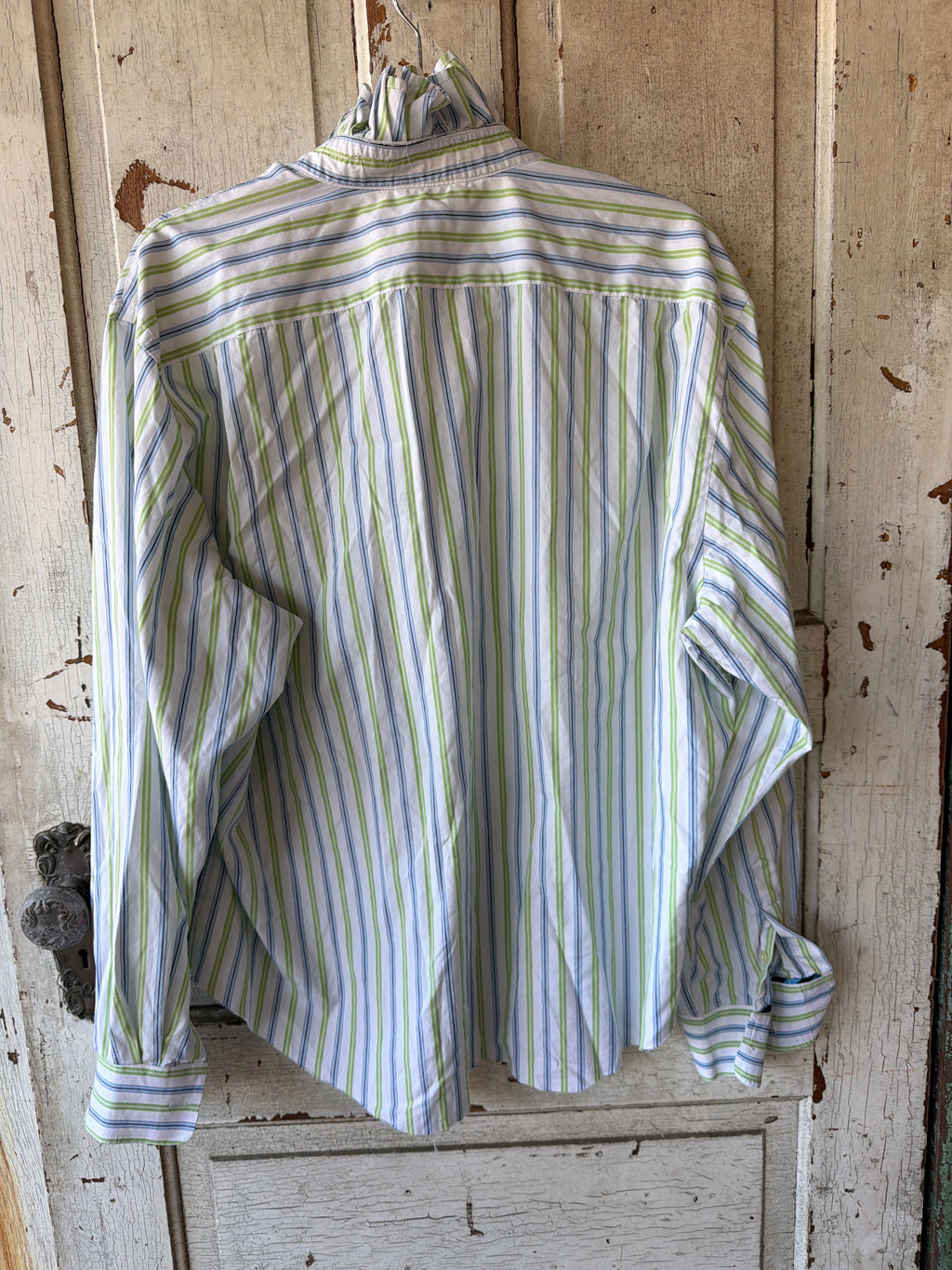 Ruffle shirt - Fresh Meadow Stripe
