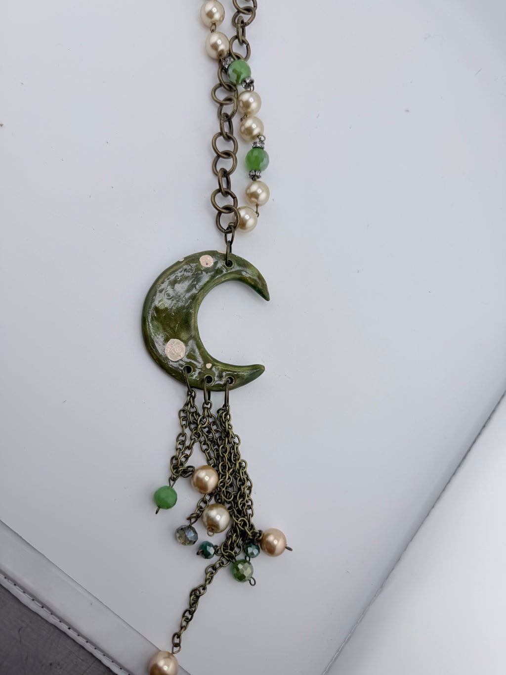 Moss Moon Magic Necklace FINAL SALE