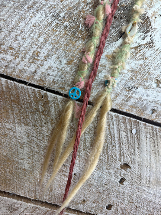 Dreads - Mystic Ember Ponytail FINAL SALE