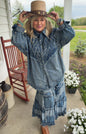 Denim Polka Dot Shirt