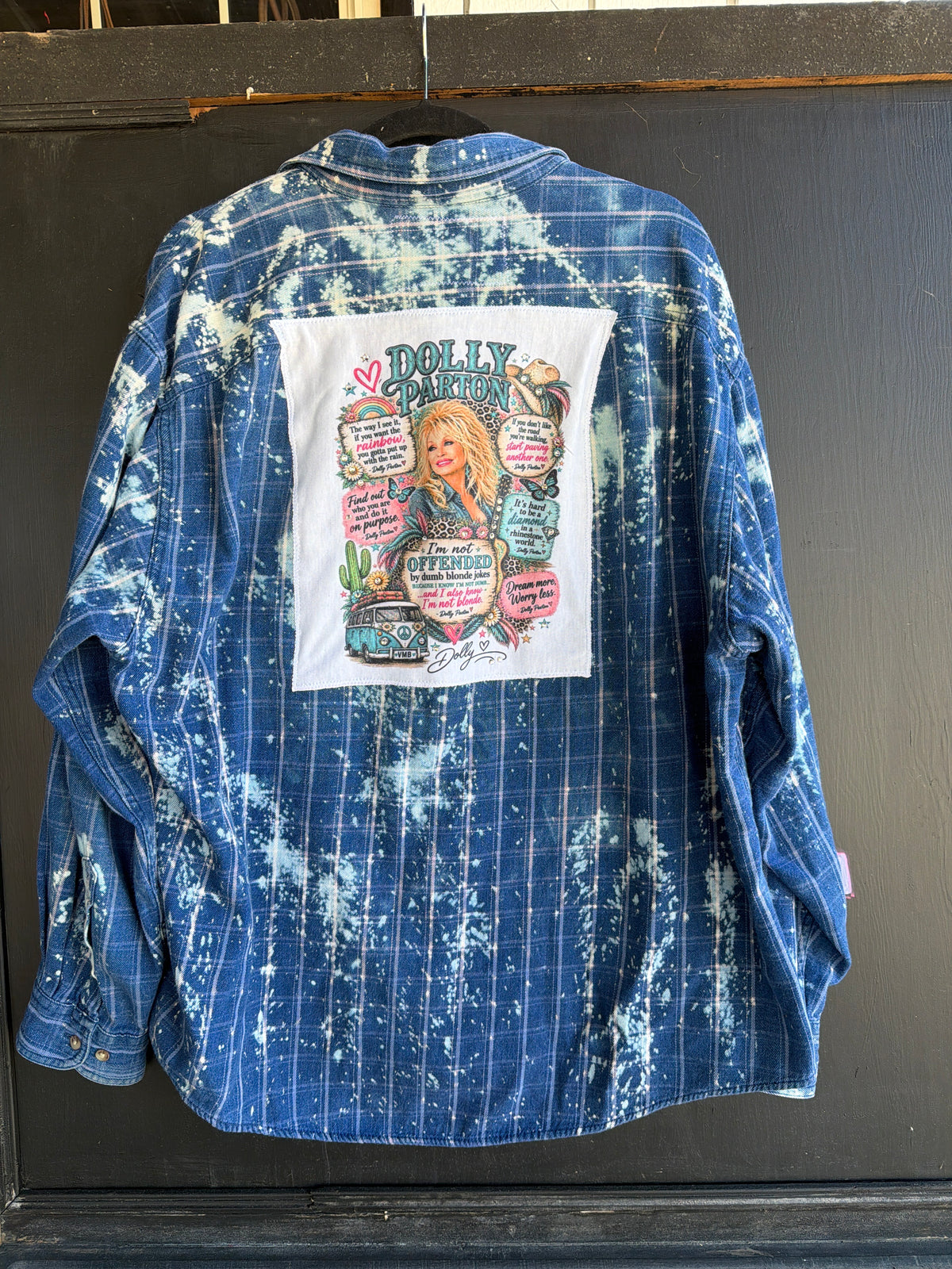 Distressed Flannels - Dolly sayings BtheBestU