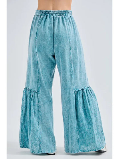 Boho Pants -  Wide Leg Flowy