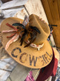 Branded Cowgirl Hat