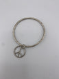 Peace Hammered Bangle FINAL SALE