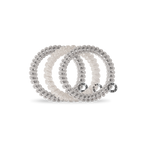 Spiral Hair Coils | Small | Silver Slay Hair Ties