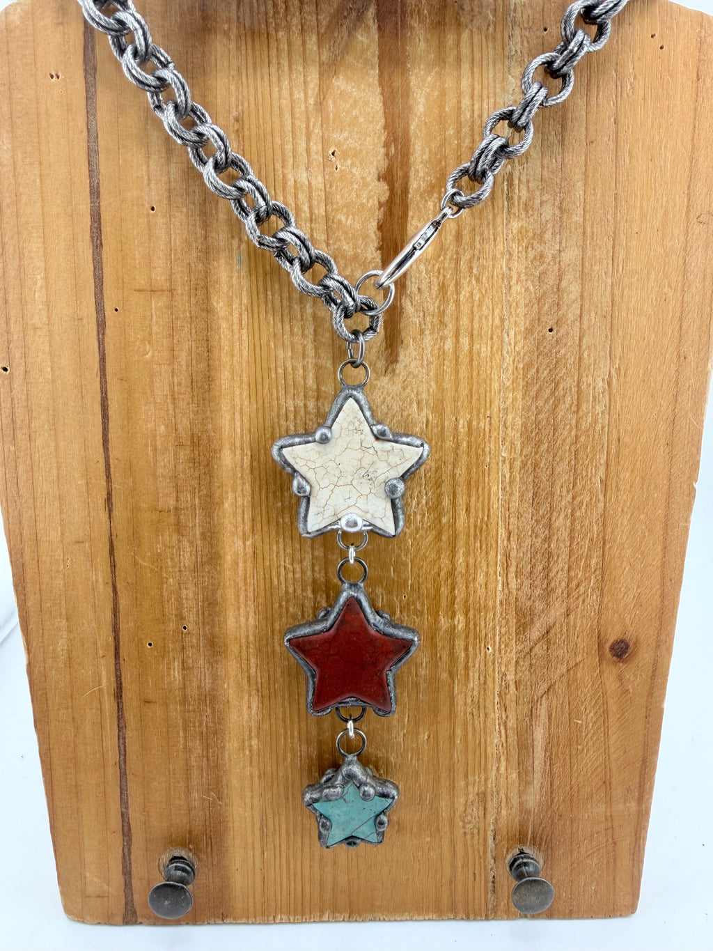 Americana Star Drop Necklace FINAL SALE