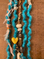 Dreads- Desert Turquoise Ponytail FINAL SALE