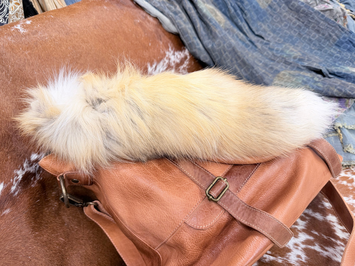 Sun Fox Tail Clip