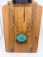 Howdy Turquoise Necklace FINAL SALE