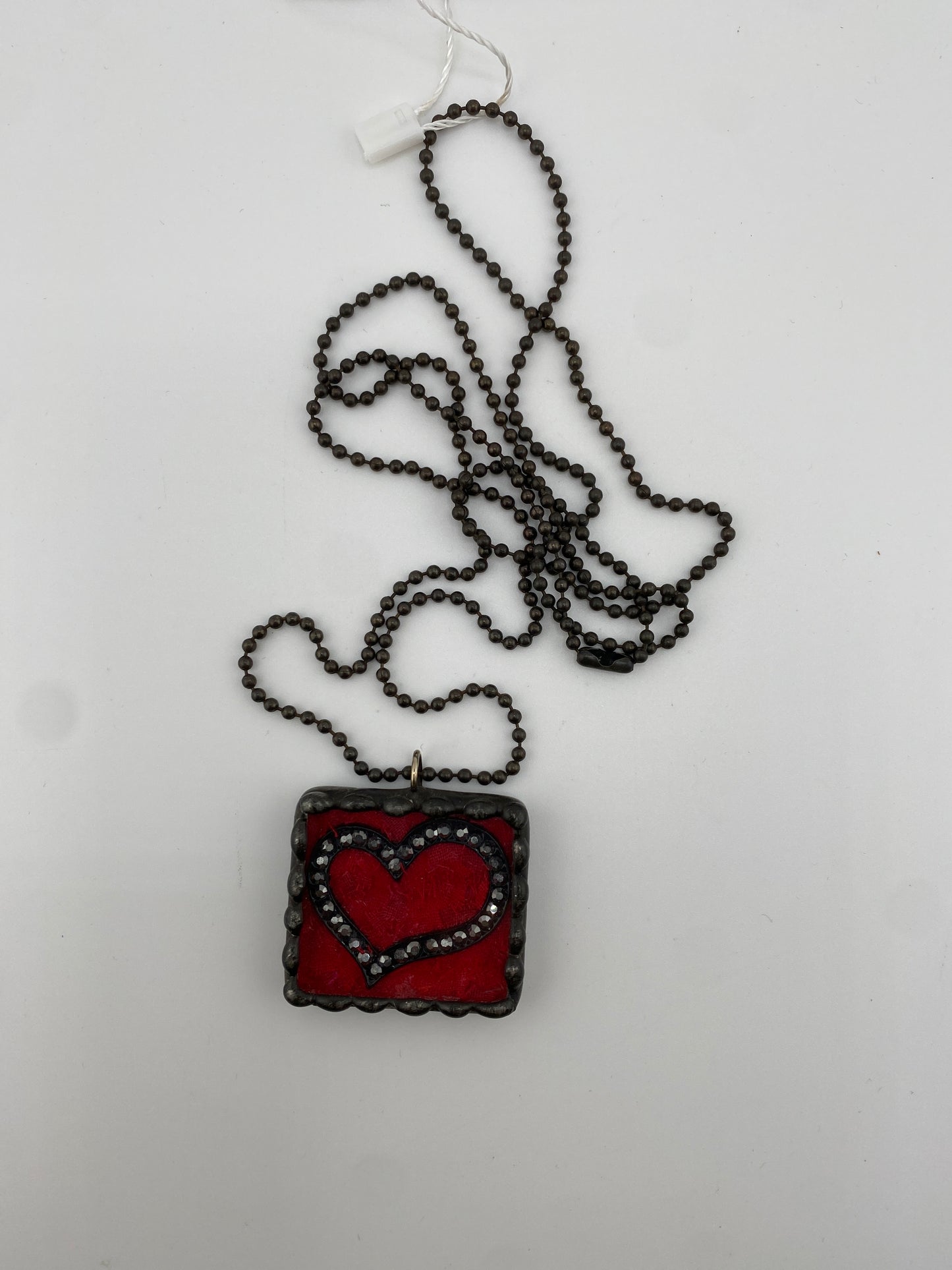 Crimson Keepsake Necklace