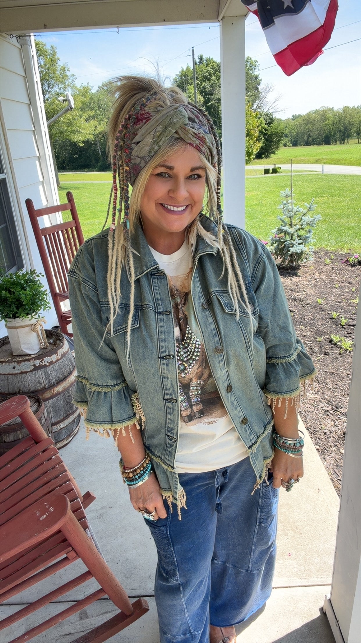 The Outlaw Ruffle Jacket