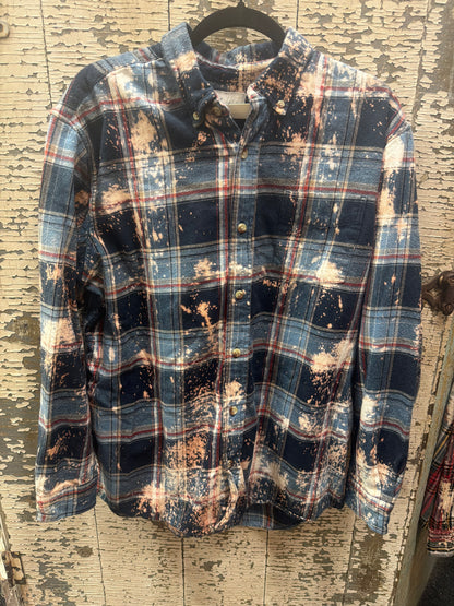 Distressed Flannel- Rosie