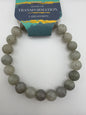 Gemstone Energy Bead Stretch Bracelets 8mm
