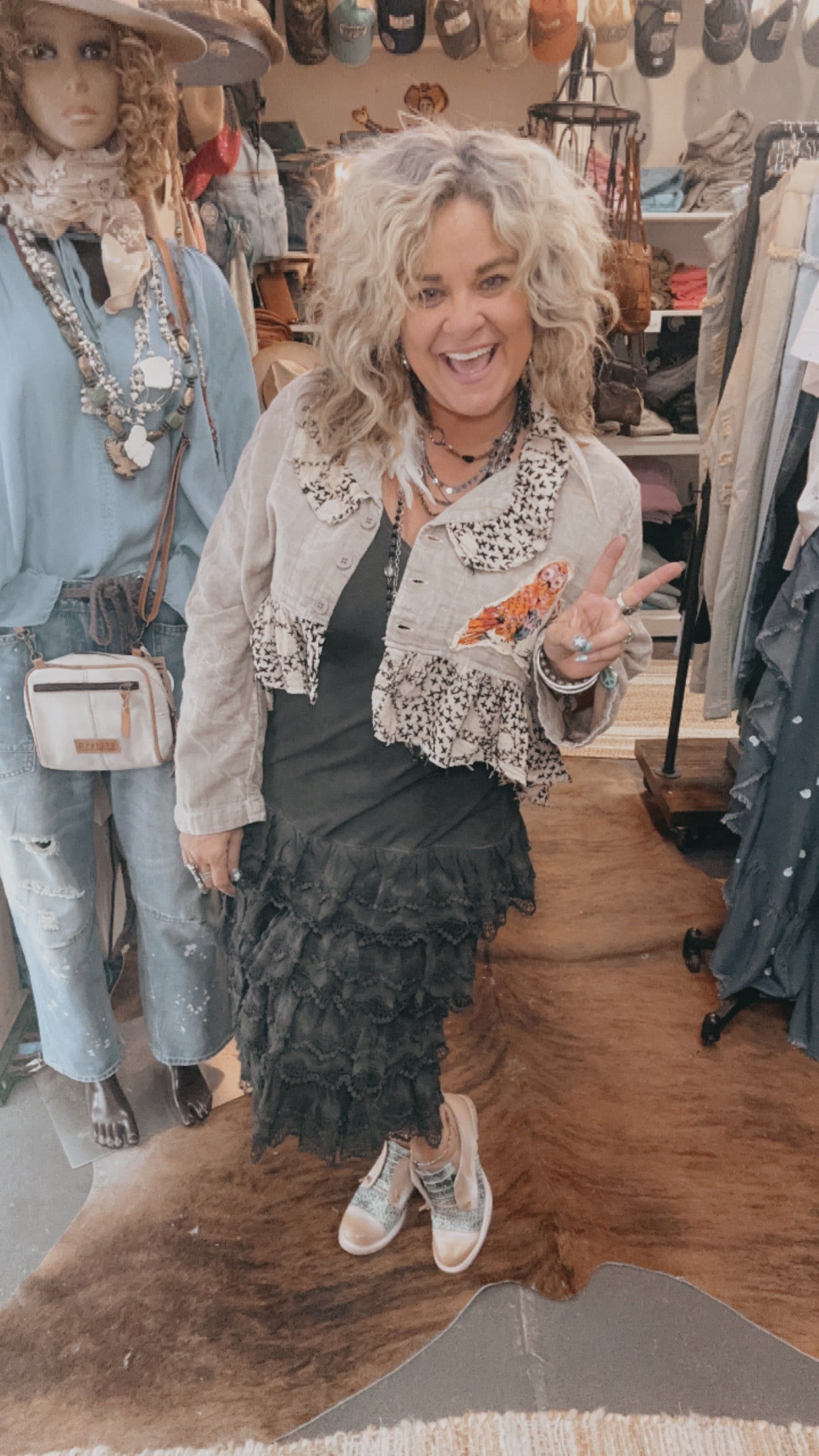 Vintage Owl Jacket