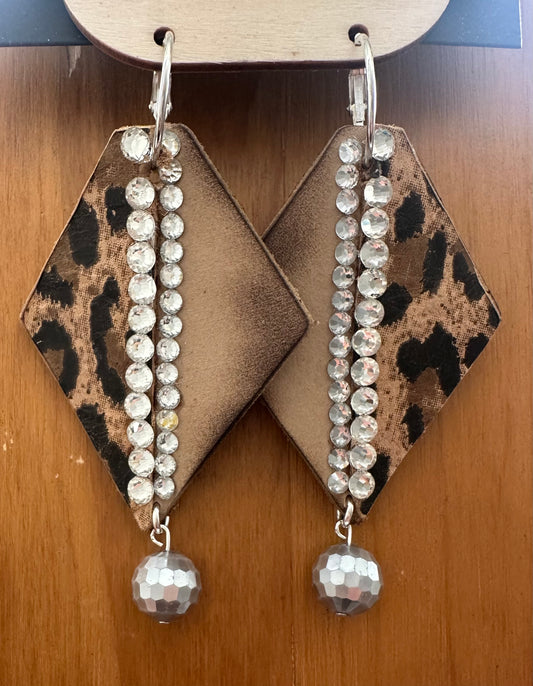 Rhinestone Rodeo Earrings