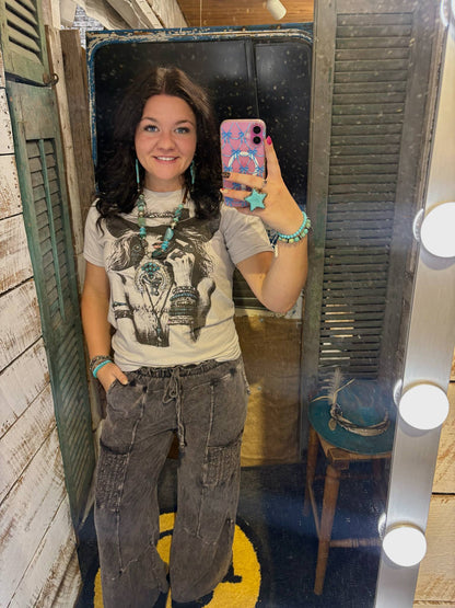 Turquoise Cowgirl-Tshirt