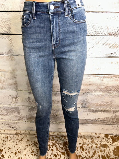 High Waist Skinny Fit Jeans