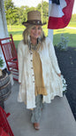 Linen Jacket with Stars